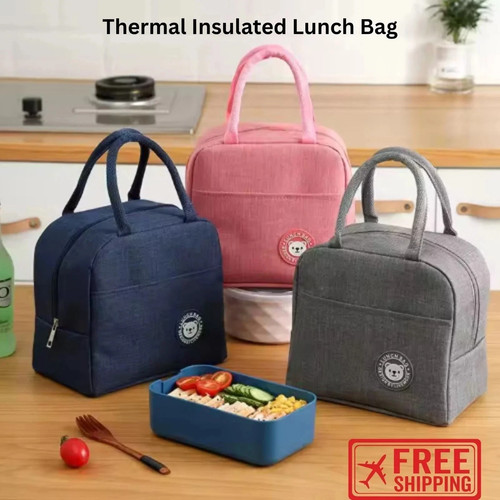 Thermal insulated lunch bag - insulated,