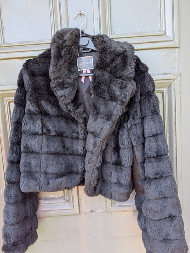 Lipsy black faux fur - lipsy,