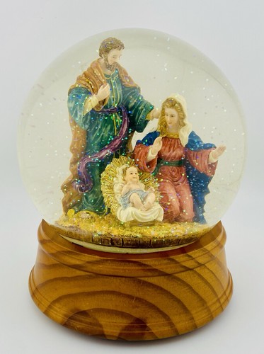 Nativity snow globe musical - nativity,
