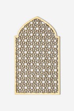 Geometric Arch Wooden Wall