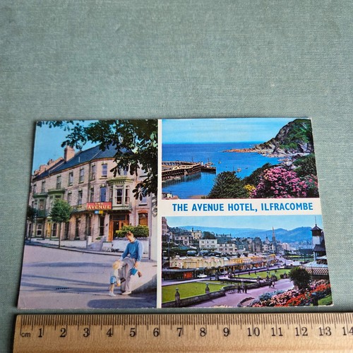 Vintage postcard ilfracombe - postcard,