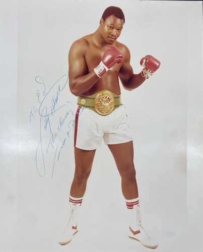 Larry holmes autographed - larry,