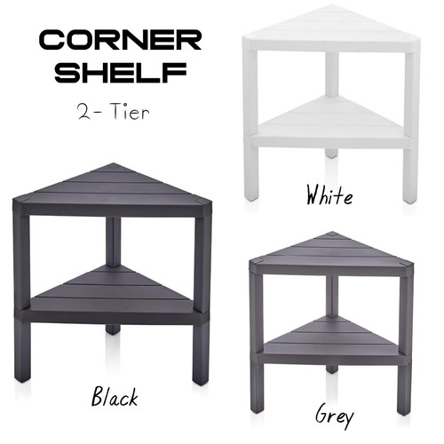 Corner shelf table storage - corner,
