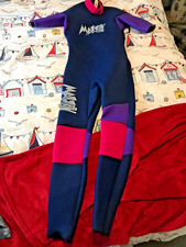 Tornado Launceston Cornwall short sleeve Wet Suit Retro Multi Coloured Chest 38"