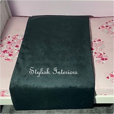 Hi-Quality Soft Naples Velvet Bed Runner Throw Handmade Bedding Cover Sofa Decor