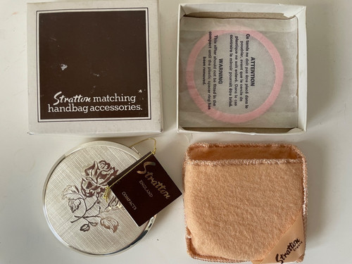 Vintage stratton powder - stratton,