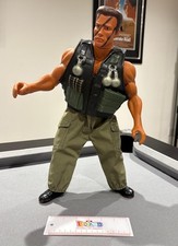 Vintage Diamond Toys Commando 16" Figure John Matrix Arnold Schwarzenegger 1986