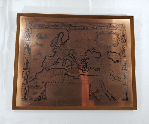 Etchmaster copper etching map - copper,