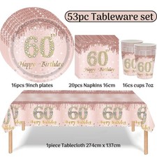 60th Birthday Decoration Rose