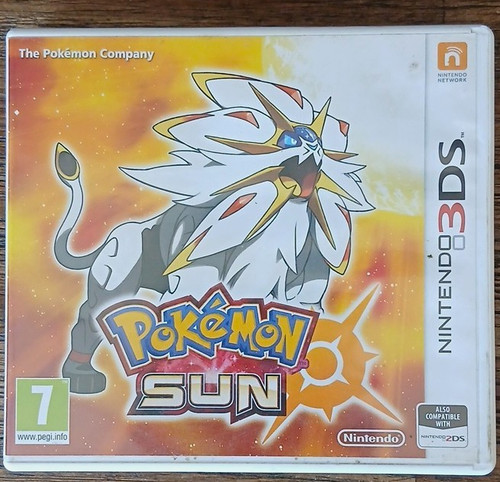 Pokémon sun nintendo 3ds - pokémon,