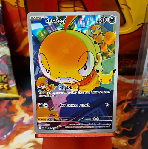 Pokémon tcg scraggy 140 - pokémon,