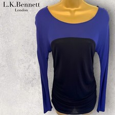 L.K. Bennett Womens Aven Black