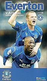 Everton arsenal vhs - vs,