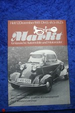 Classic Car Market 12/81
