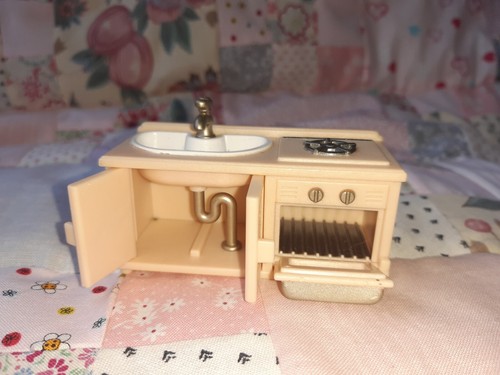 Dolls house sink cooker - dolls, sink/cooker