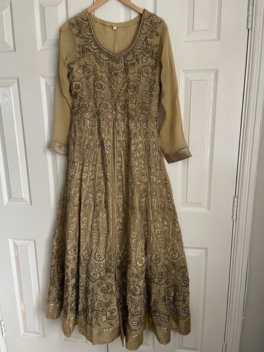 Ladies anarkali dress with - anarkali,