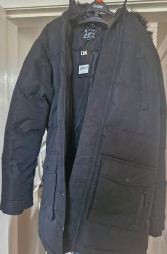 Brave soul ldn black - black, parka