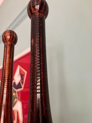 Antique spalding indian clubs - spalding,