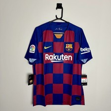 BNWT Barcelona Football Shirt Jersey 2019/20 Home (L) auc