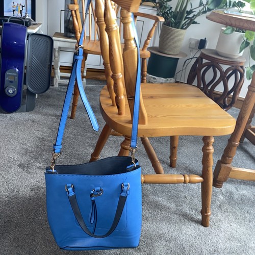 Beautiful cobalt blue leather - beautiful,