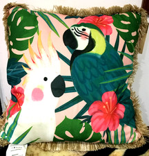 Tropical Birds Parrot Art Deco