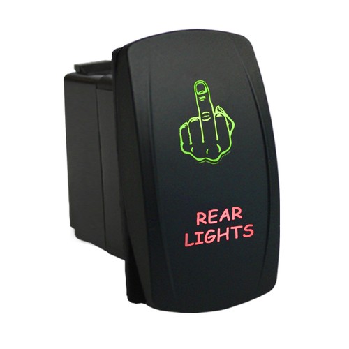 Rocker switch 12v 6b72gr rear - 12v,