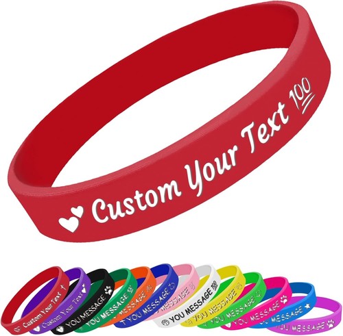 100 personalized silicone - 10-100,
