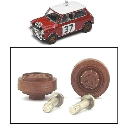 Scalextric w9860 front wheels - w9860,