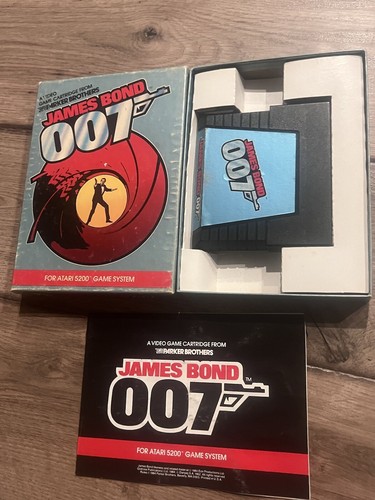 James bond 007 atari 5200 - bond, (atari