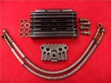 Pit Bike Black CNC Oil Cooler