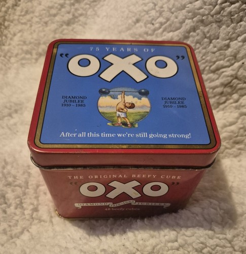 Oxo vintage commemorative tin - oxo,