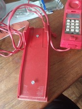 red wall phone for land line