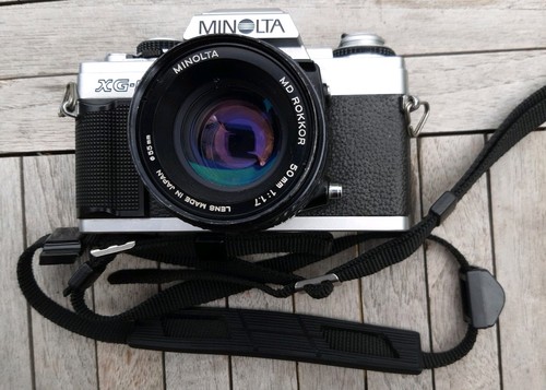 Minolta 35mm slr camera - minolta, xg-m
