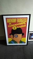 Framed “A Clockwork Orange” Poster – High Quality Print in Premium Frame – Immac