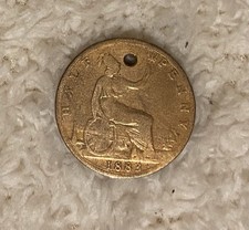 1883 Great Britain Half Penny