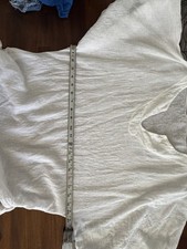 Boho Beach Vibes: White Gauze