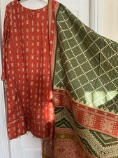 Nishat Khaddar trouser Kameez