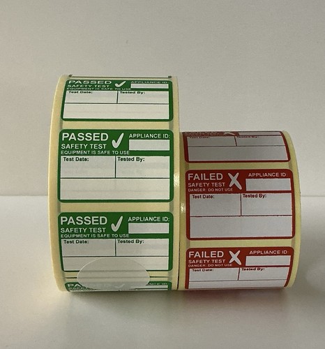 Pat test labels - pat, 4th