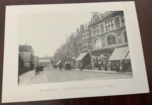 Vintage photo redhill surrey - photo,