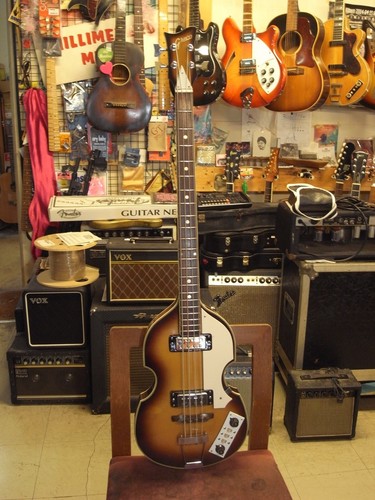 Greco violin bass 1970s - vb,