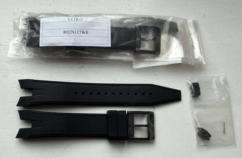 Seiko sportura 21mm black - 21mm,