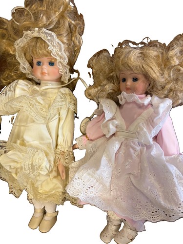 Alberon girl dolls - dolls, lot
