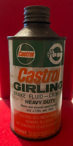 Castrol girling oil - castrol, can