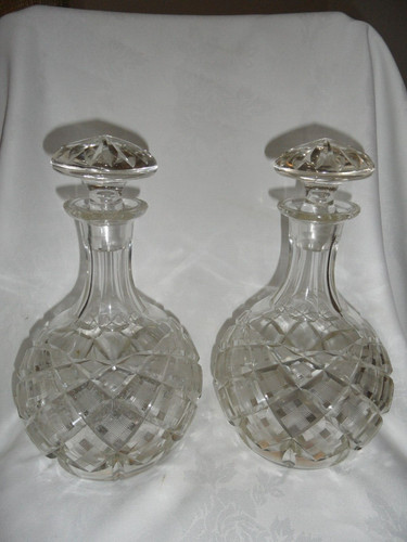 Pair antique heavy - of,