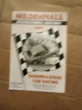 RDC MILDENHALL SALOON STOCK CAR RACING WORLD FINAL PROG 20TH SEPTEMBER 1997