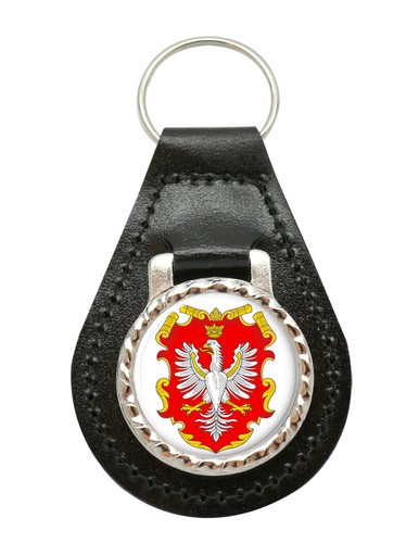 Polish royal crest leather key - polish,