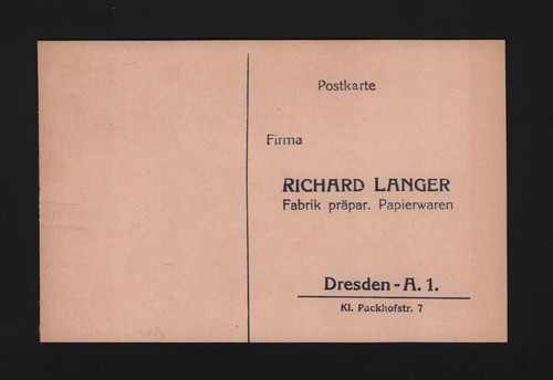 Dresden 1920 postcard - dresden,,