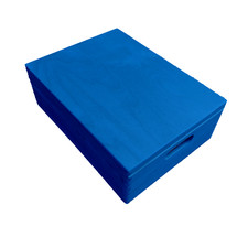 LARGE WOODEN BOX / TOY BOX