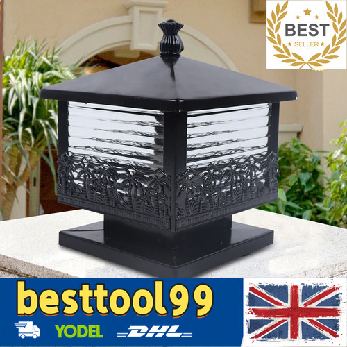 Retro pillar light landscape - light,
