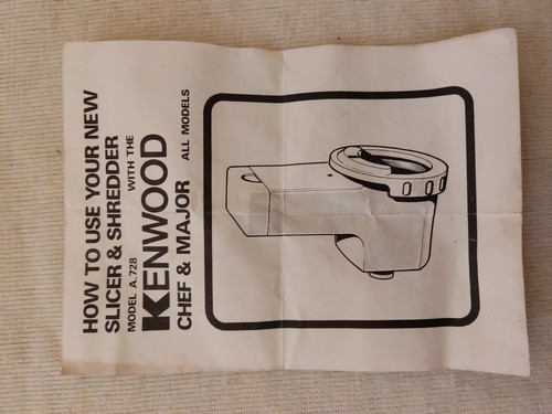 Kenwood a728 slicer - slicer, &